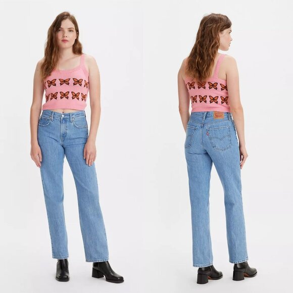 Levi's Denim - Levi's | Low Pro Straight in Medium Wash - Size 28